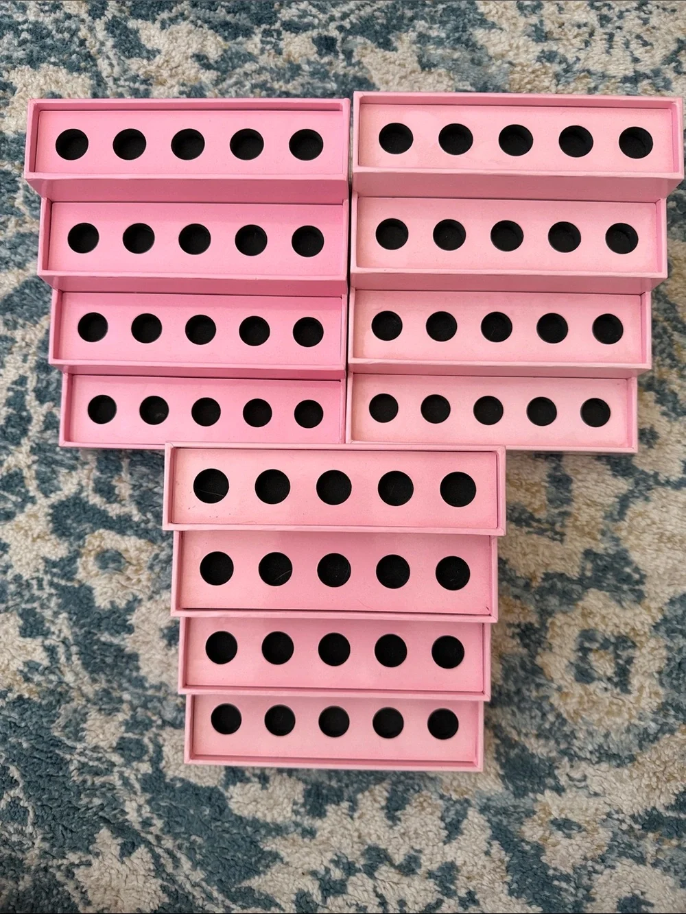 Jeffree Star Pink Lipstick Display Riser - Set of 3
